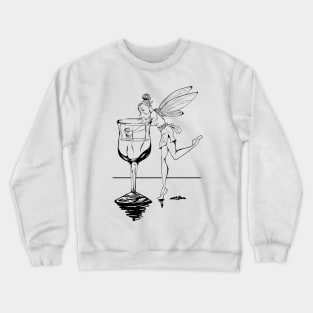 Wine Faerie Crewneck Sweatshirt